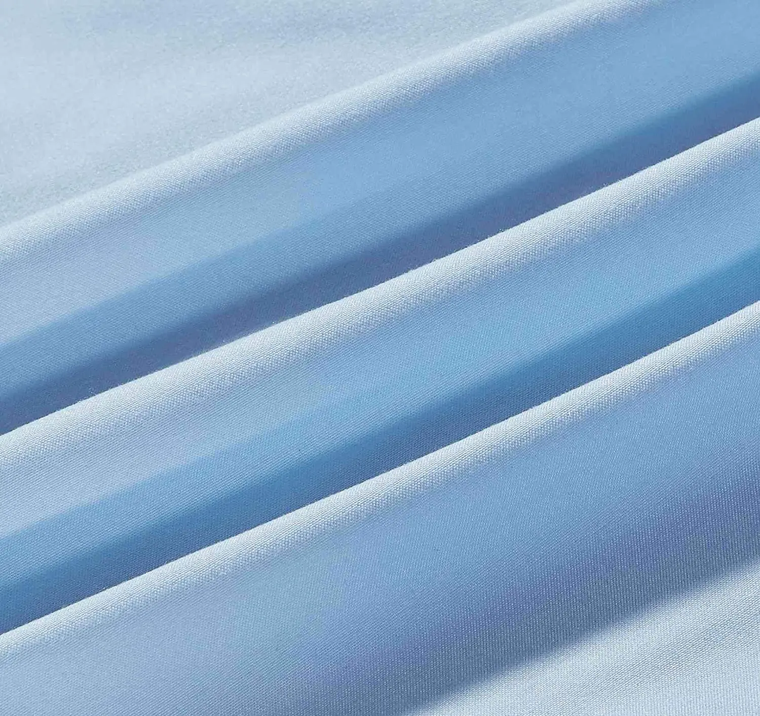  Microfiber Polyester Bed Skirts Dust Ruffles Aqua for Queen Size Beds 15 Inches