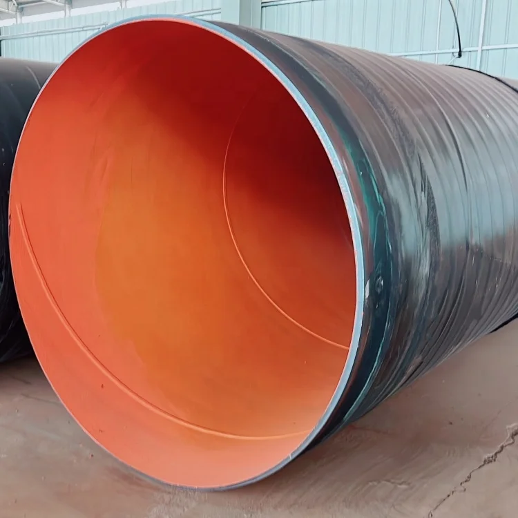 Подземный ASTM A53 Gr.B API 5L внешняя внутренняя противокоррозионная стальная труба для транспортировки нефти и газа