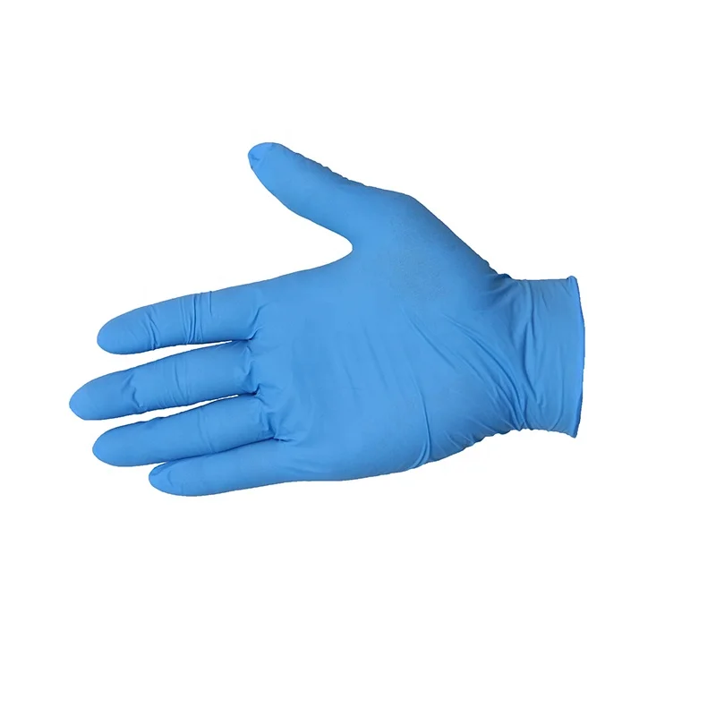 Rubber Wholesale Manufacturers Nitrile Powder Free Washing Safety Hand Kitchen Plastic Vinyl Household Disposable Gloves