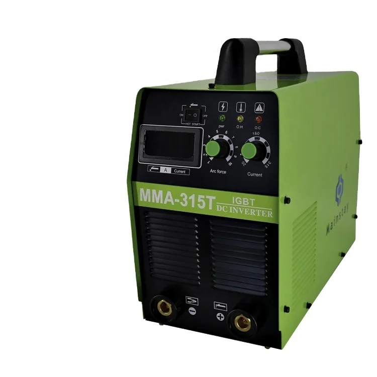 Soldadora Inverter SMAW welding machine arc/mma 315 Heavy duty  ARC welder 380V -440V start and weld machine