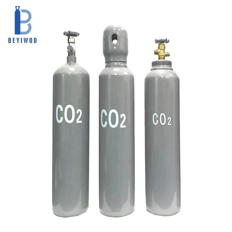 EN ISO Standard co2 steel cylinder with Australian standard type 30 valve