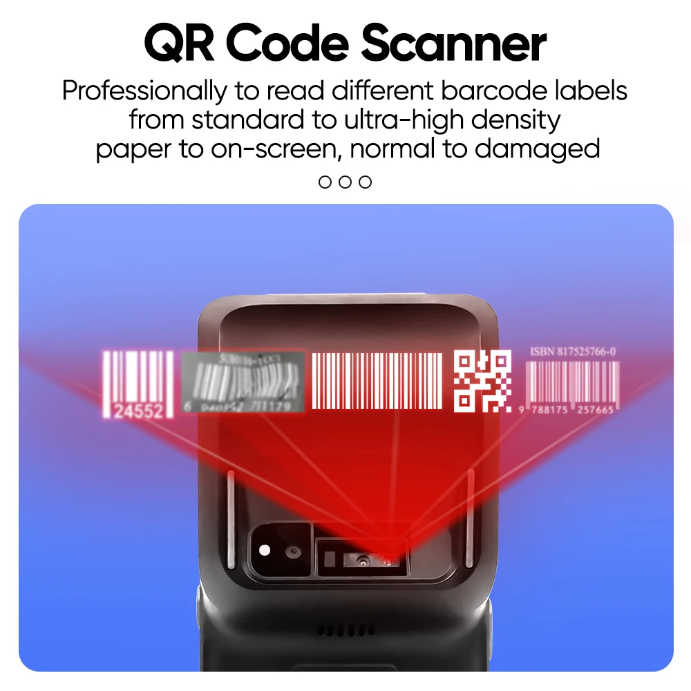 FYJ F1-P1 5.5 Inch 2+32G Small Pos Machine Stock Taking Battery Ticket Vending Machine Android Scanner 2D Pos Terminal Price