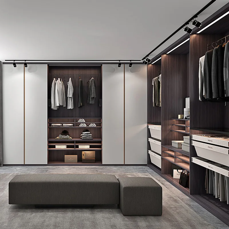 
Wooden Bedroom Wall Closet Sliding Wardrobes 