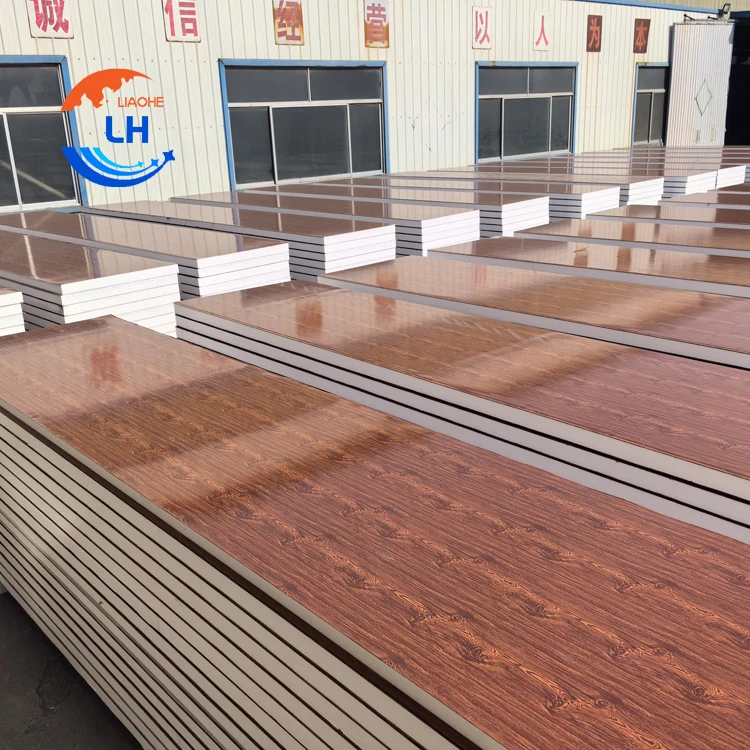 Custom Size High Quality Manufacturer Price eps pu Exterior Wall Building Materials sandwich Panel