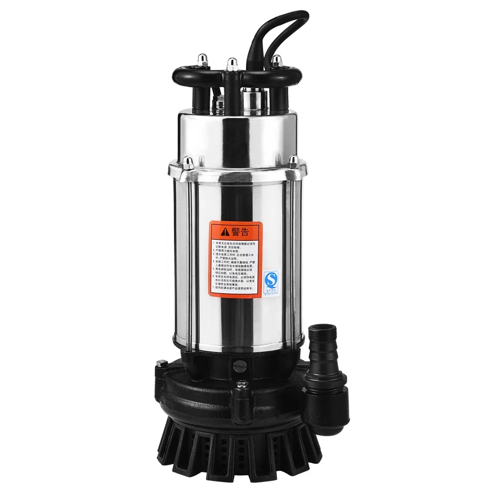 QDX series electric stainless steel submersible pump 220v submersible pump for water purification garden irrigation can be custo