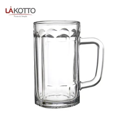 400ml beer mug manufacturer with unique logo customized
