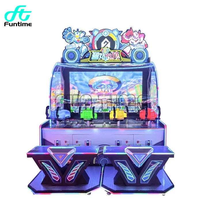 Amusement Park Game Kids Water Shooting Lottery Redemption Arcade Machine Amusement Electric Arcade Video Games