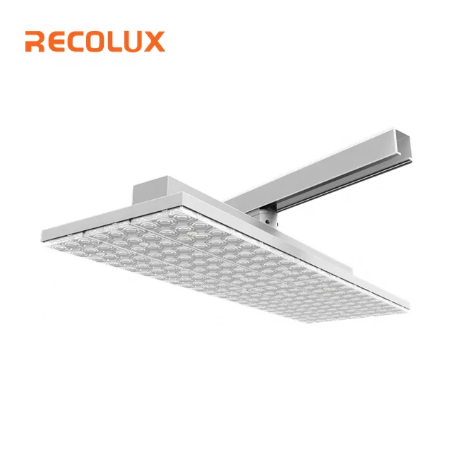 Recolux  High Lumen Efficiency160LM/W Input  IP40 6 Wires 3 Phase Track Adaptor Dali Function RA90  LED Linear Track Panel Light