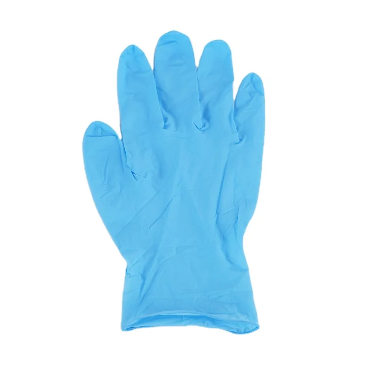 
Hot Product Disposable Biodegradable BlueGloves Nitrile Powder Free Disposable NitrileGloves 