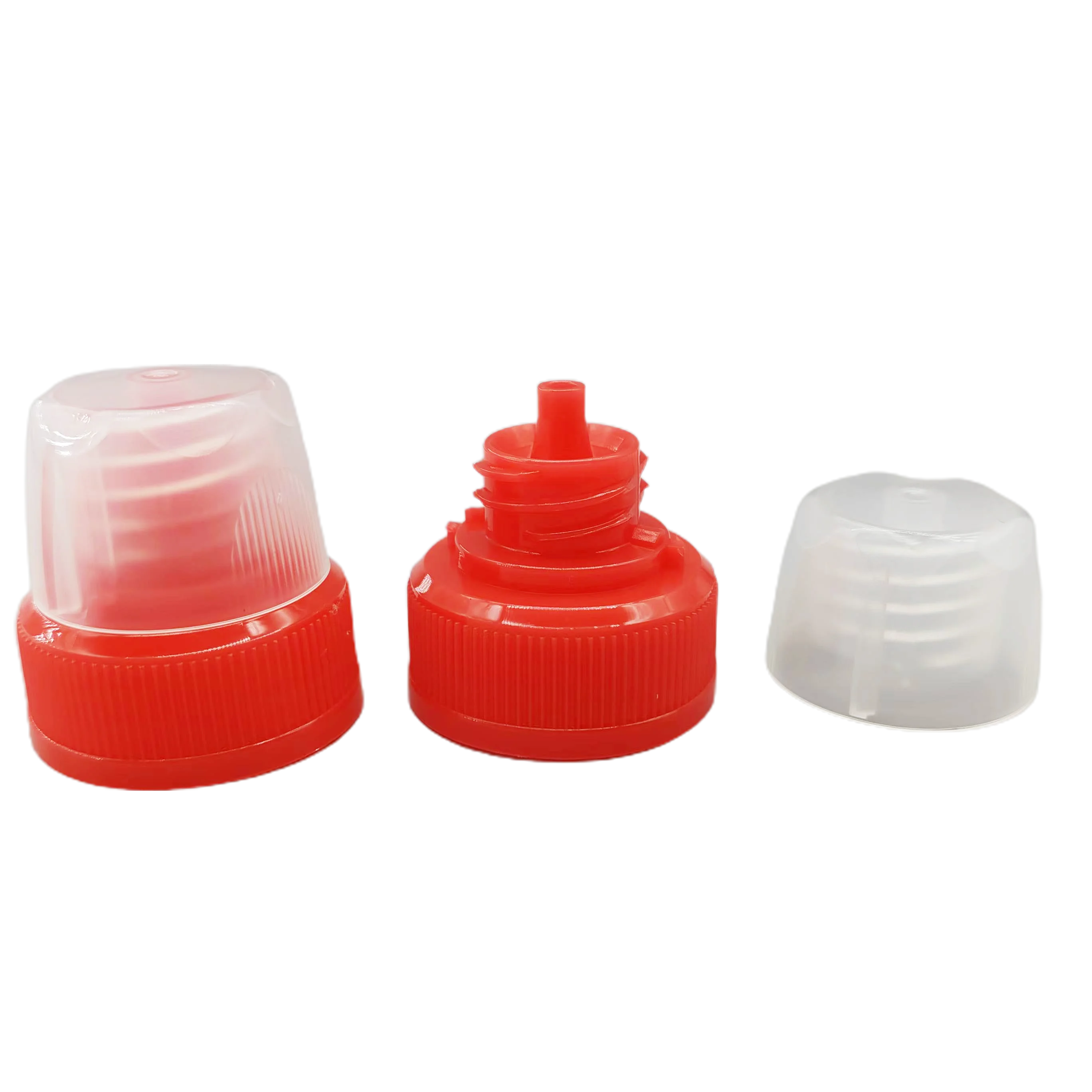 PP Round Detergent Bottles Cap  Plastic Liquid Toilet Cleaner Screw Caps