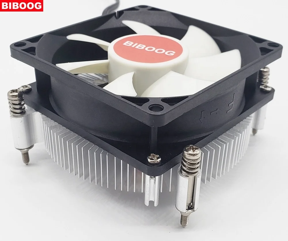 Новый Кулер Для процессора BIBOOG LGA 1155, 100*100*43 мм
