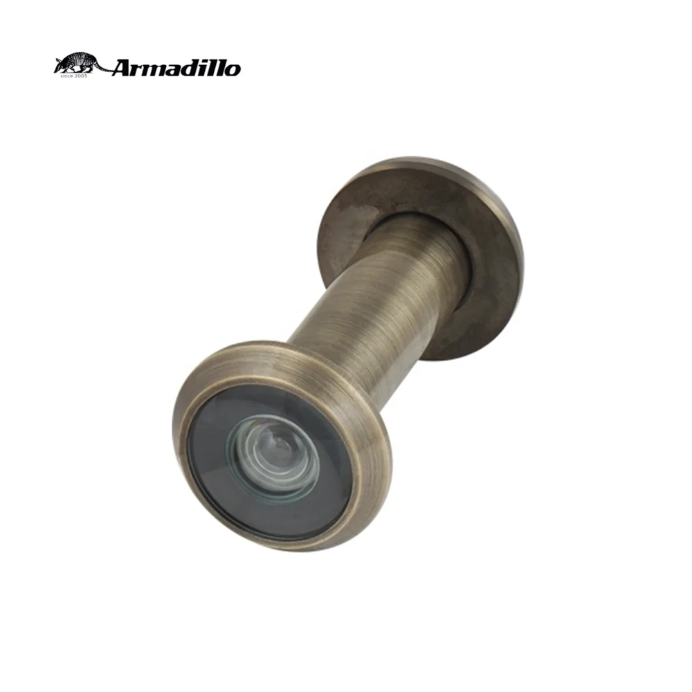 Factory Supply Wide Angle Plastic Optics Brass Door Viewer Fish Eye Door Viewer