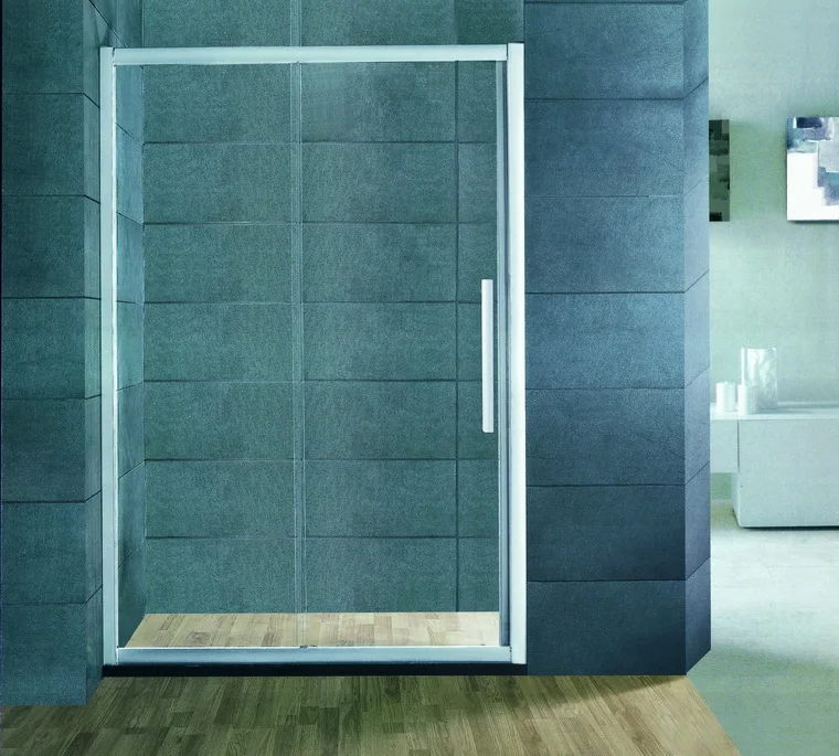 Venta al por mayor de modernas carcasas de ducha rectas de lujo puertas de ducha de bano correderas de vidrio templado de Segur