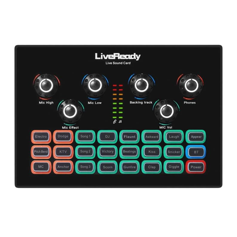 Высококачественные Звуковые карты SC01 полный комплект 3D звуковой интерфейс студийная запись звуковая карта в реальном