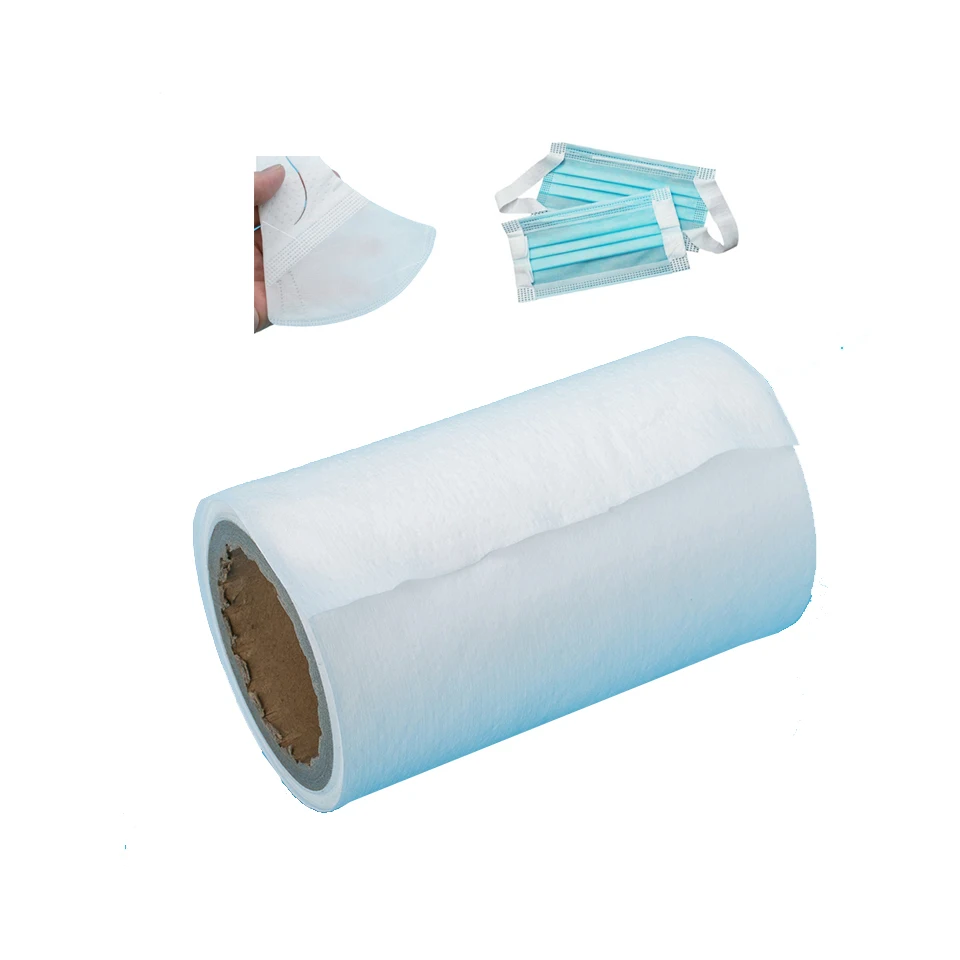 Factory direct sale Disposable Elastic 100% PP Polypropylene Spunbond Non-woven Rolls Non Woven Fabric sample