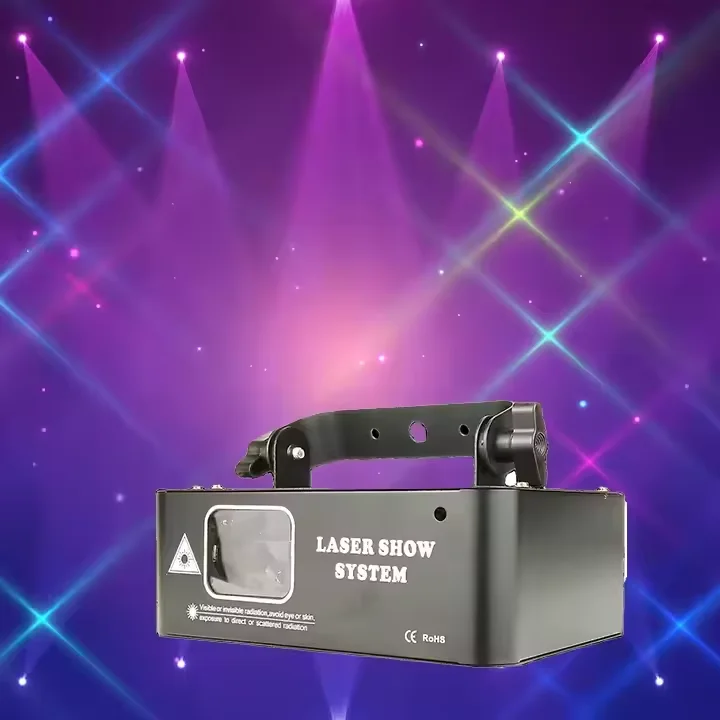 Hongrui 500mw Dj Disco Party Scanning Laser Light RGB 7 Colors Christmas Dancing Laser lights Show