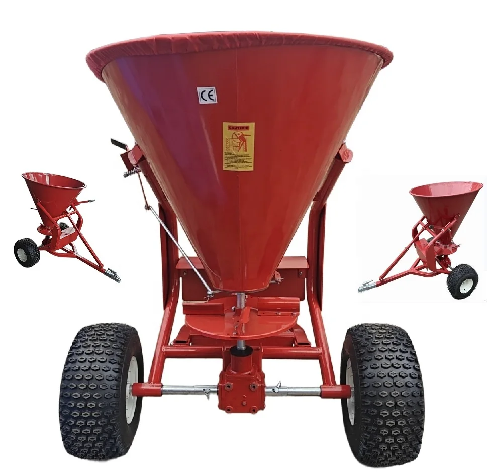 350LB 160L& 650LB 210L Capacity Tractor Fertilizer Spreaders. Farm  Lawn Fertilizer Spreader  Compost Spreader