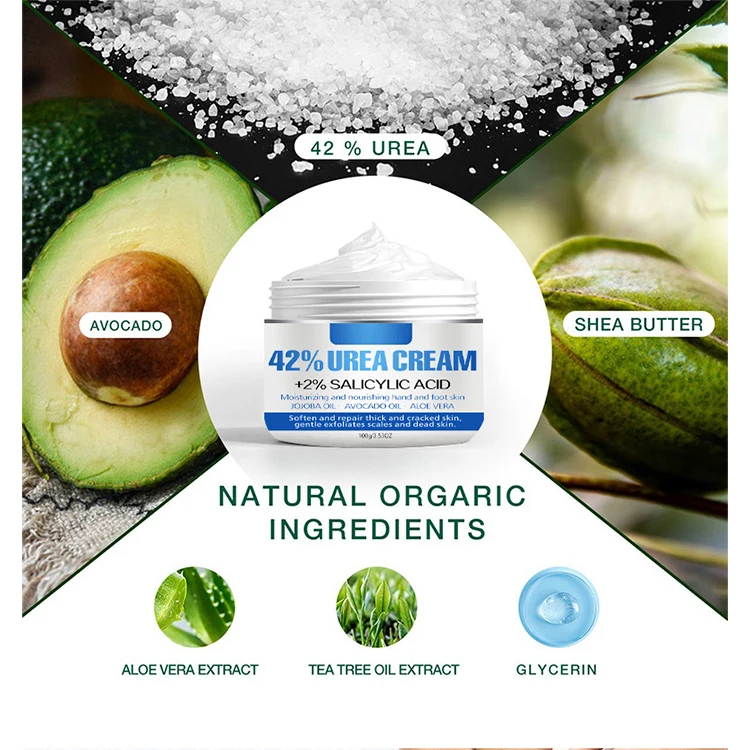Huati Sifuli RubioAroma 42% UREA CREAM +2% SALICYLIC ACID cracked heels exfoliating anti crack removal repair urea foot care