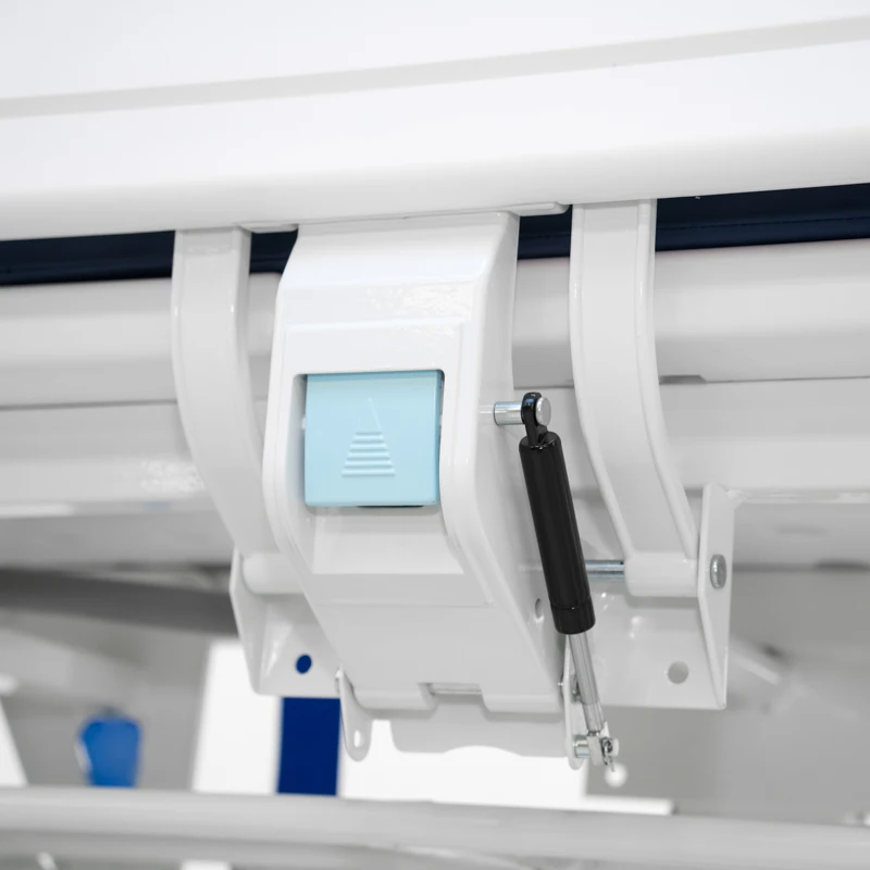 MN-SD001 Hospital Medical Equipment Patient Transport Stretcher Simple Patient Transfer Stretcher With Central Lock System