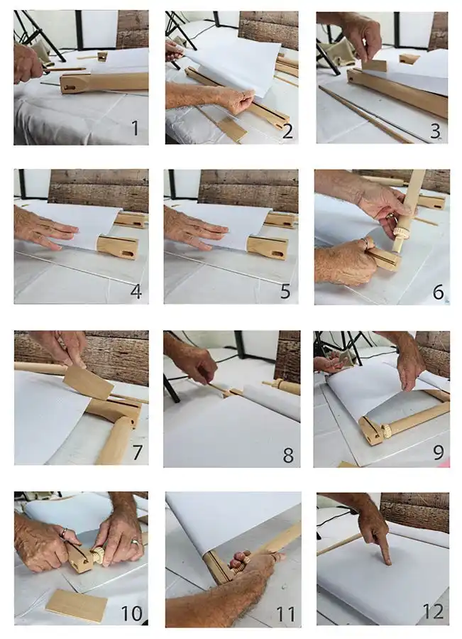 Nurge #250-3(75*30cm) Large Size Adjustable Embroidery Frame