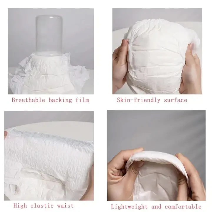 Manufacturer customization private label super absorbent overnight adult panty diapers men womens diaper pants for elderly