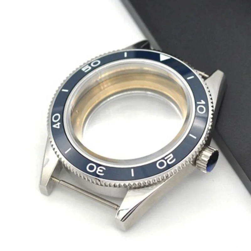 Best Quality Automatic Watch Parts 316L Stainless Steel 41mm Case Fit ETA 2836 Miyota 8205/8515/821a Movement Case Men