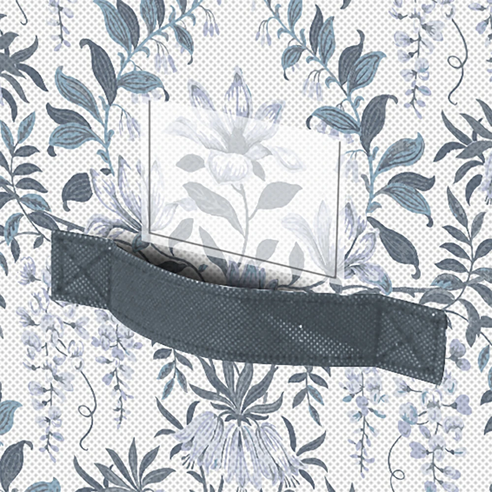 Jumbo Size Foldable  Printed Fabric Stackable Toy Storage  Box