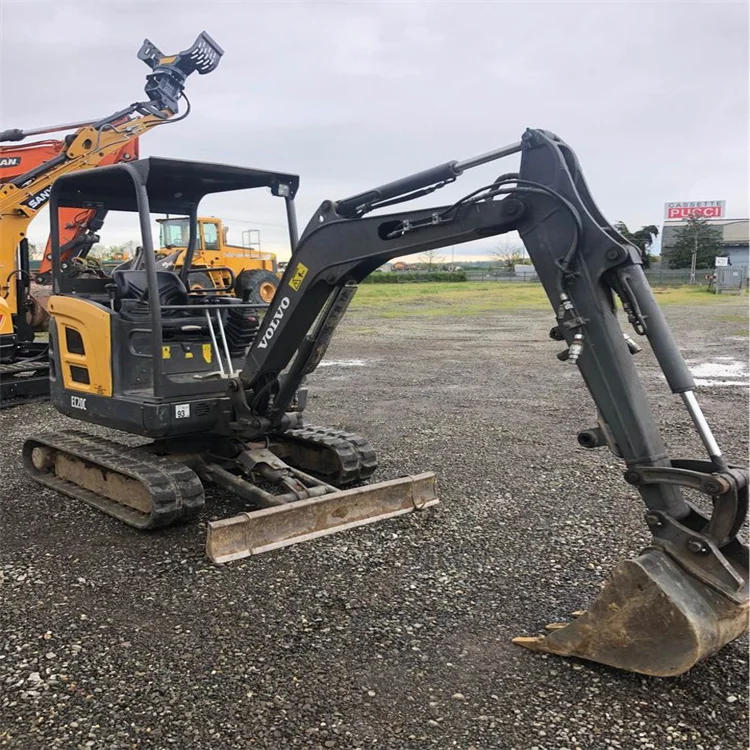 Дешевая цена б/у volvo EC55D ec60d EC60DL гусеничный экскаватор высокого качества для горячей продажи
