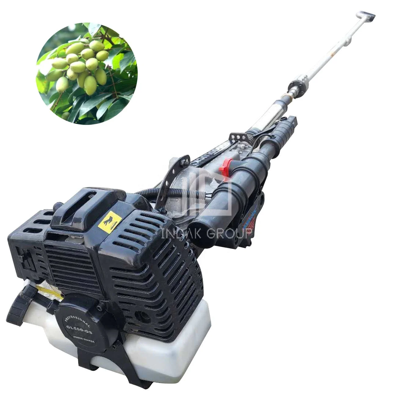 Electric hand hold olive shaker harvester machine
