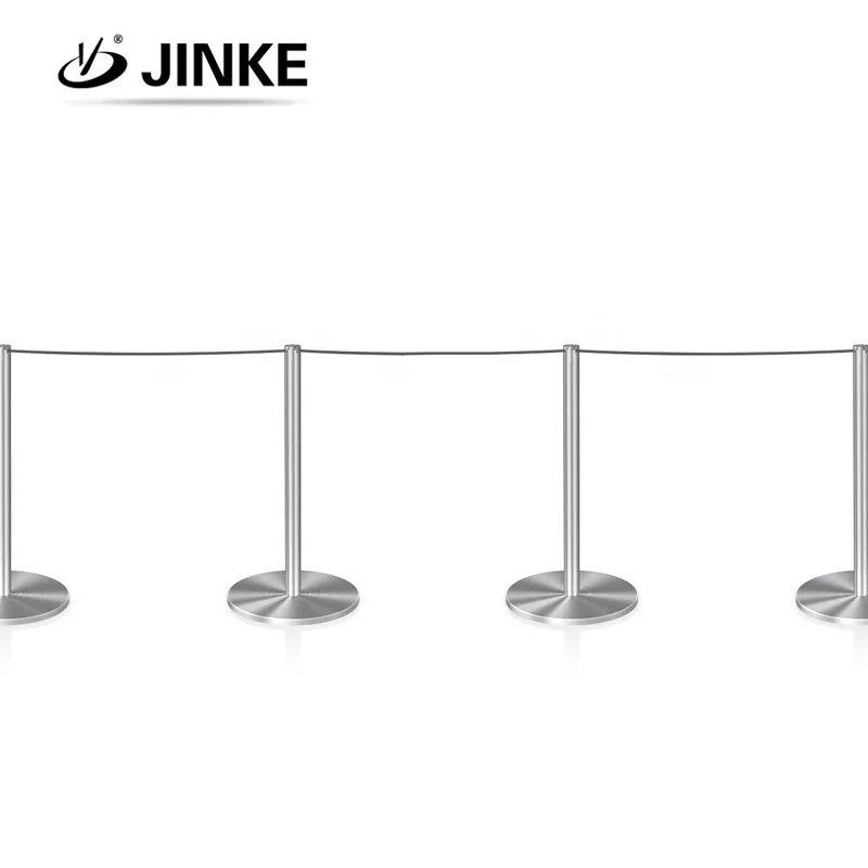 24 inch Height Mini Stanchion with Rope, Short Rope Barrier for Sale