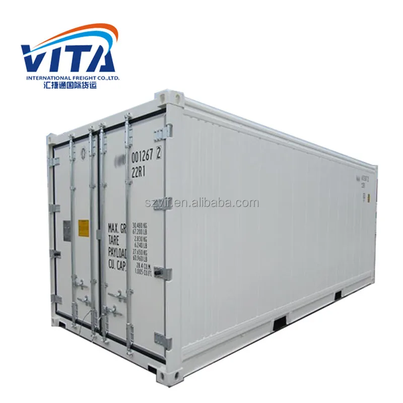 New 20Ft Reefer Refrigeration Freeze Container For Storage Transport Usage Carrier Thermoking Motor Darkin Motor Compressor