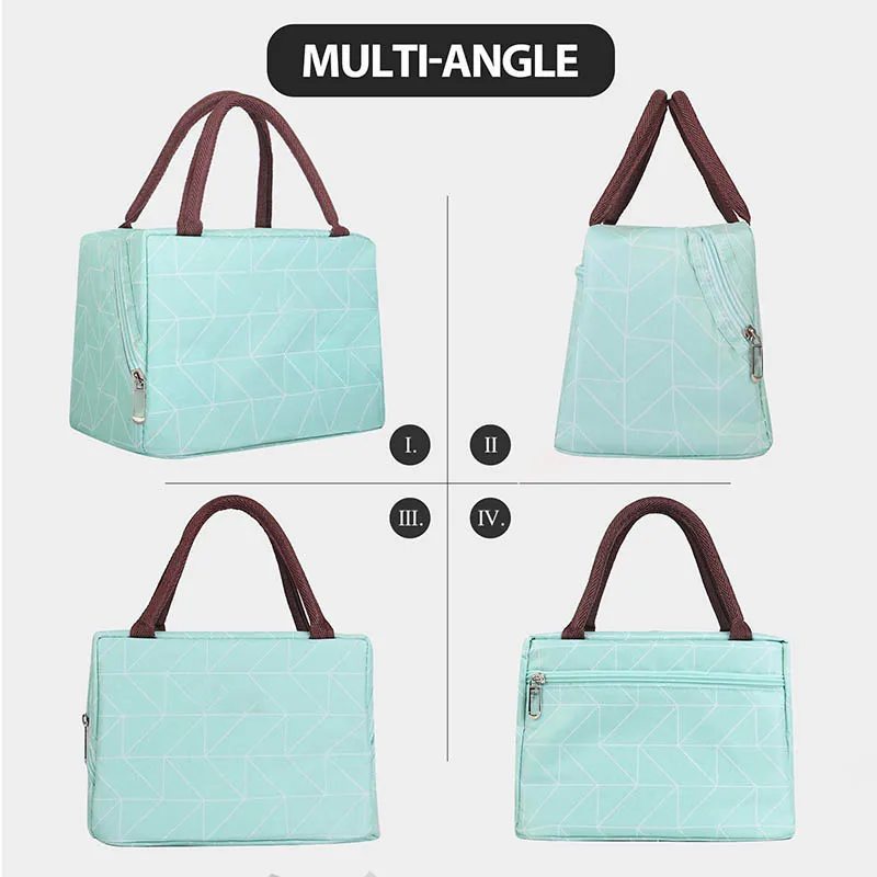 Lunch box beach cooler bag insulated lunch bag for school