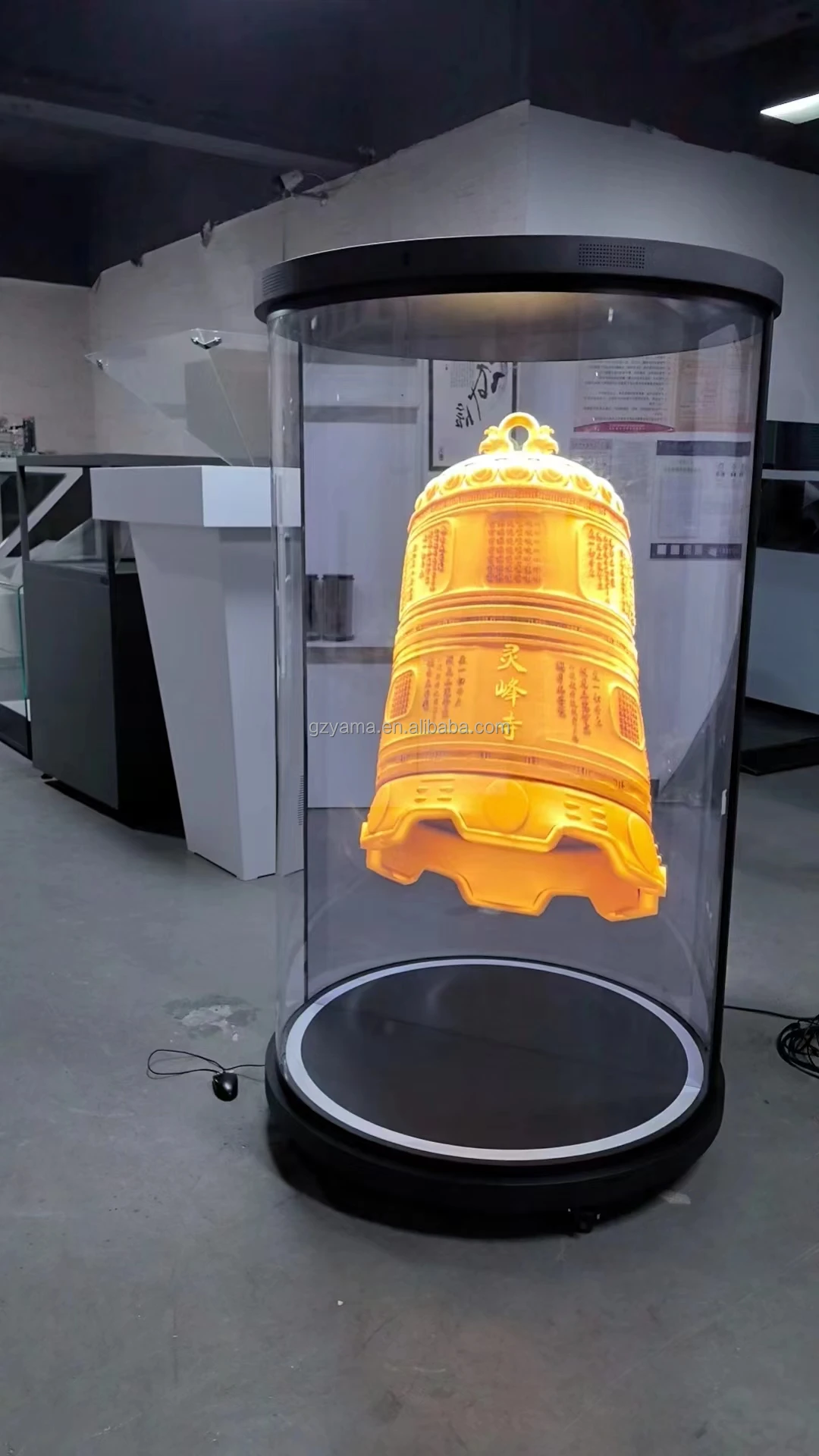 Цифровые вывески и дисплеи голограммы 3D AI цифровой Человек 75 дюймов интерактивные