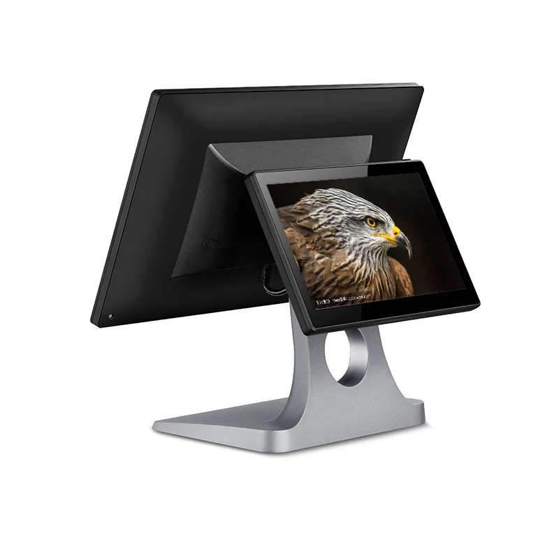 15.6 inch Touch Screen All In One Dual Screen Pos System Android Pos Terminal