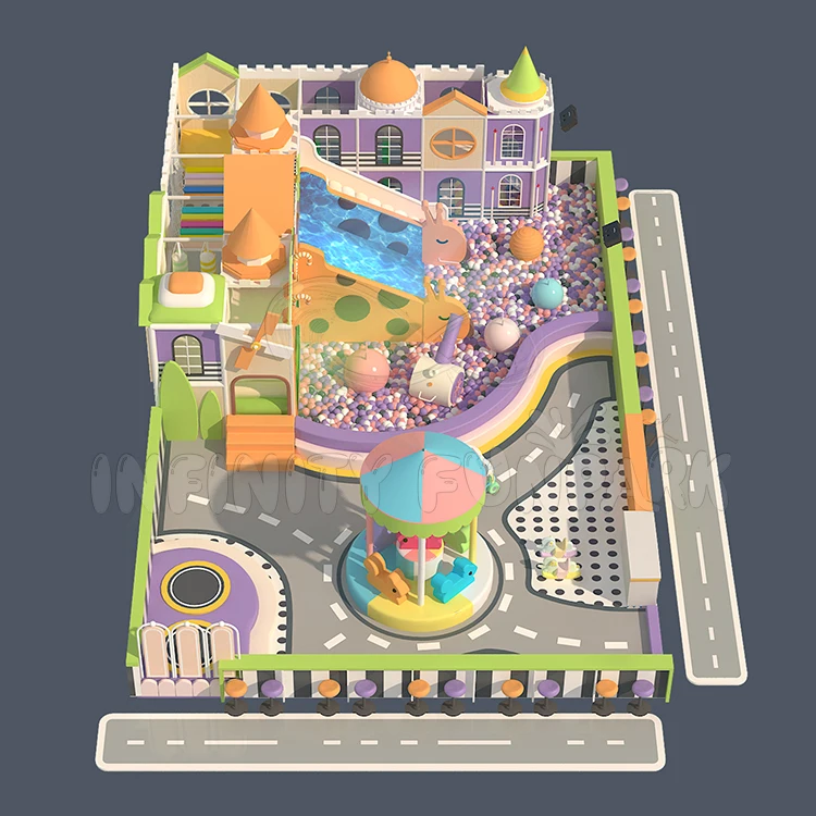 New Design  Commercial Trampoline Park Equipment Indoor Playground kids playground indoor equipment for sale