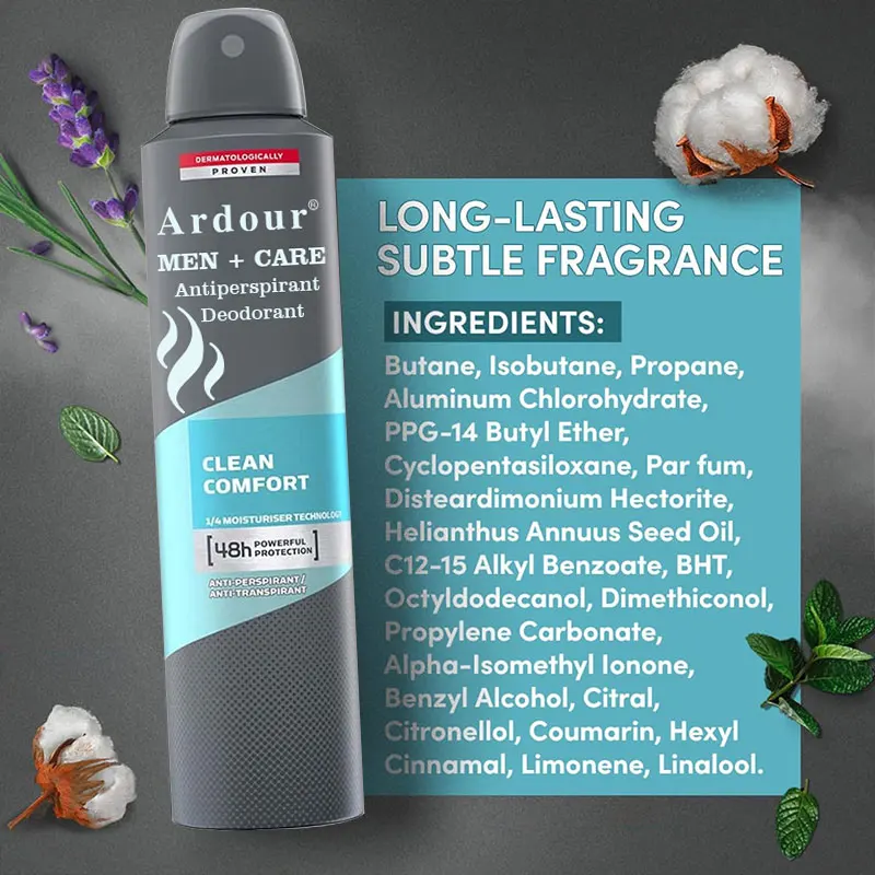 OEM beauty cosmetics deodorants and antiperspirant With 48 Hour Protection against skin irritation