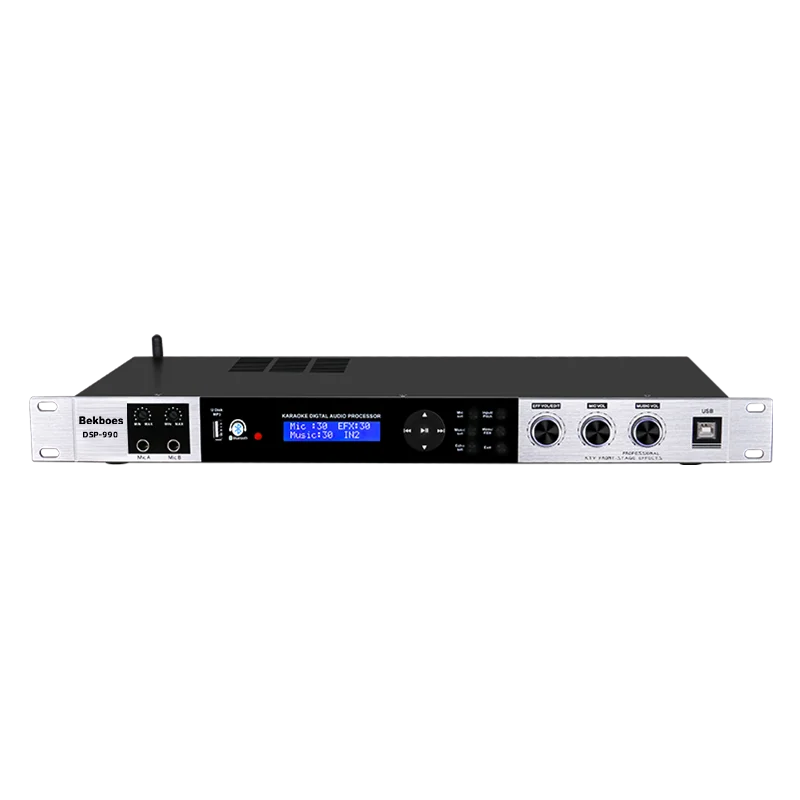 Professional Processor DPS-990 Karaoke System Sound Effector Digital Audio Processor
