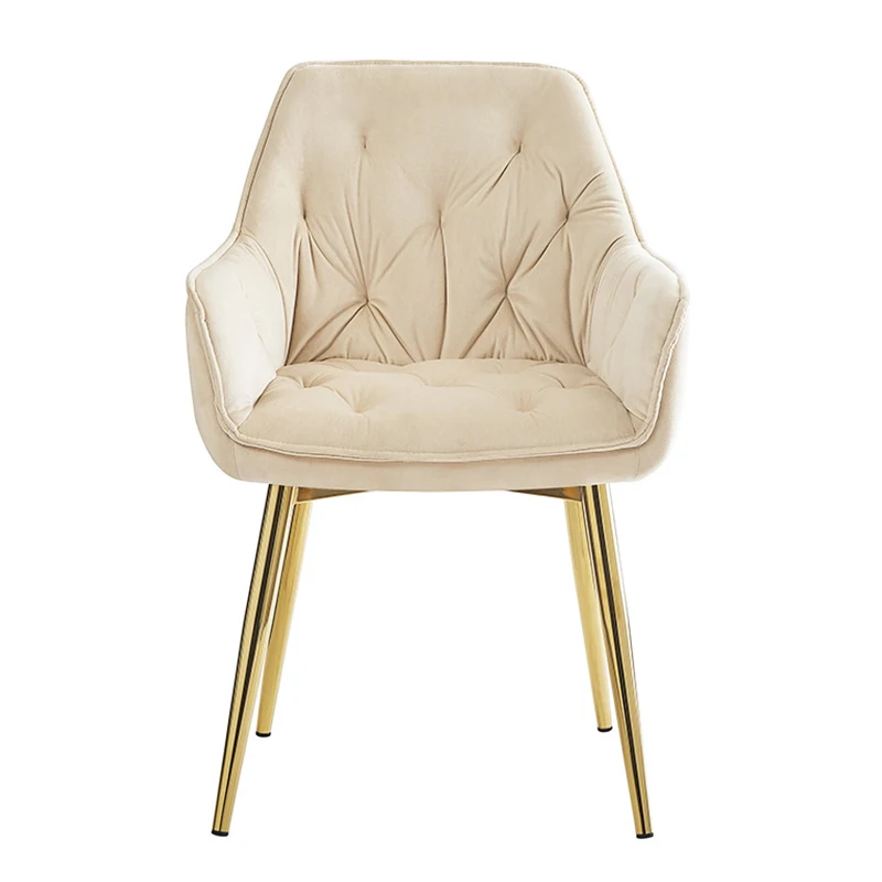 Factory Outlet accent chair for restaurant nordic strong made dining room modern luxurious fabric velvet chairs