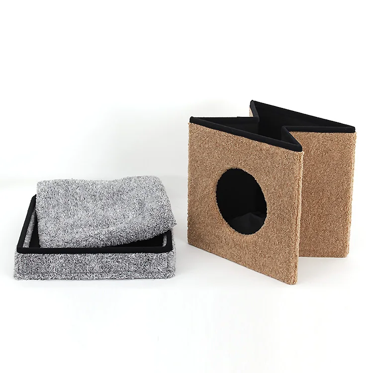 RTS Modern Home furniture folding storage ottoman stool  for pet house easy to carry