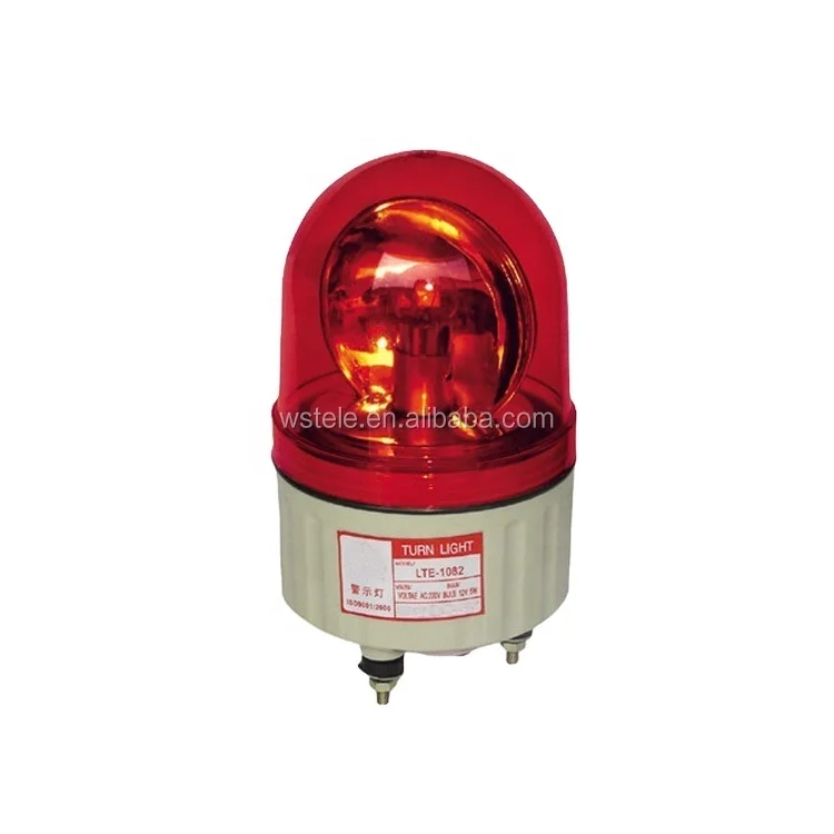 Mini Flashing Light Red/Yellow/Green/Blue LTE-1082J Rotating Warning Light Warning Siren