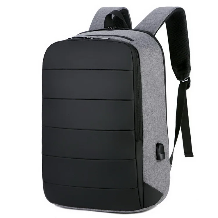Business style Custom USB Backpack Laptop Travelling Anti-theft Smart Backpack