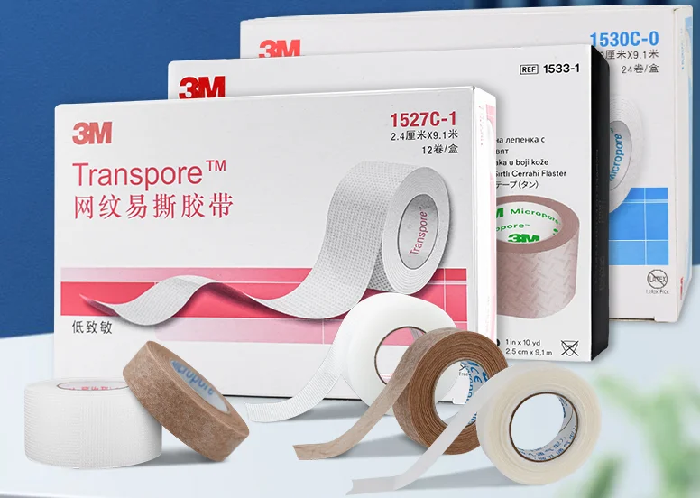 Non-woven Breathable Adhesive Tape Steri-Strip natural skin
