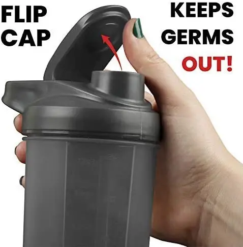 Бутылки-шейкеры для напитков без бисфенола А со стальным шариком