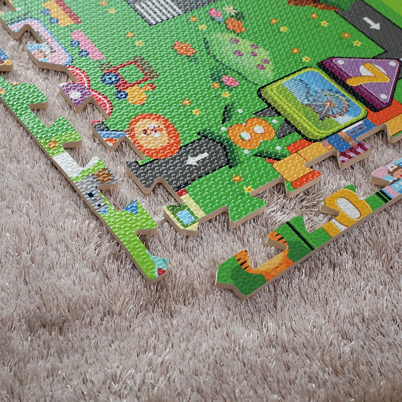 Hot Selling EVA Foam Tatami Mat Interlocking Exercise Puzzle Printed Floor Mat