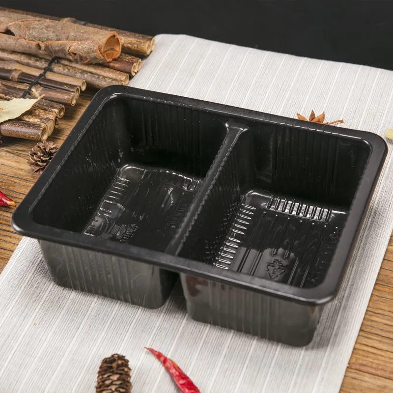 
Eco-friendly Food/Yogurt/biscuit tray packaging Grade disposable serving tray takeaway plastic food tray 