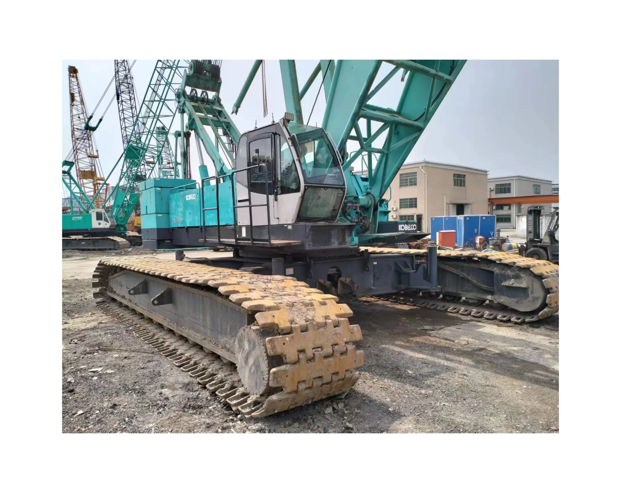 Japan produces original imported crawler cranes for used sale, with good machine quality and discounted prices