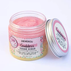 OEM wholesale custom package fruit natural bulk whitening coffee sugar private label organic body scrub