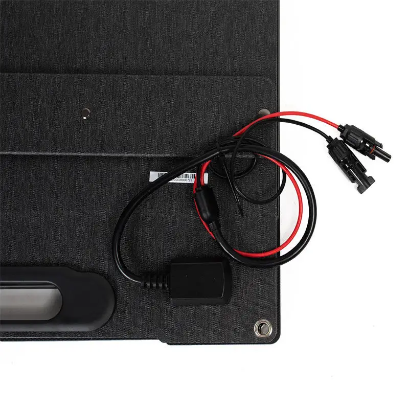 Portable 100W 18V  158mm mono silicon mc4 connector solar charger integrated laminate Foldable solar panel