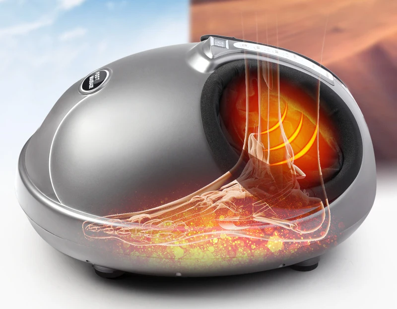 
Electronic air compression shiatsu knead vibrating pain relief therapy blood circulation foot massage masajeador machine 