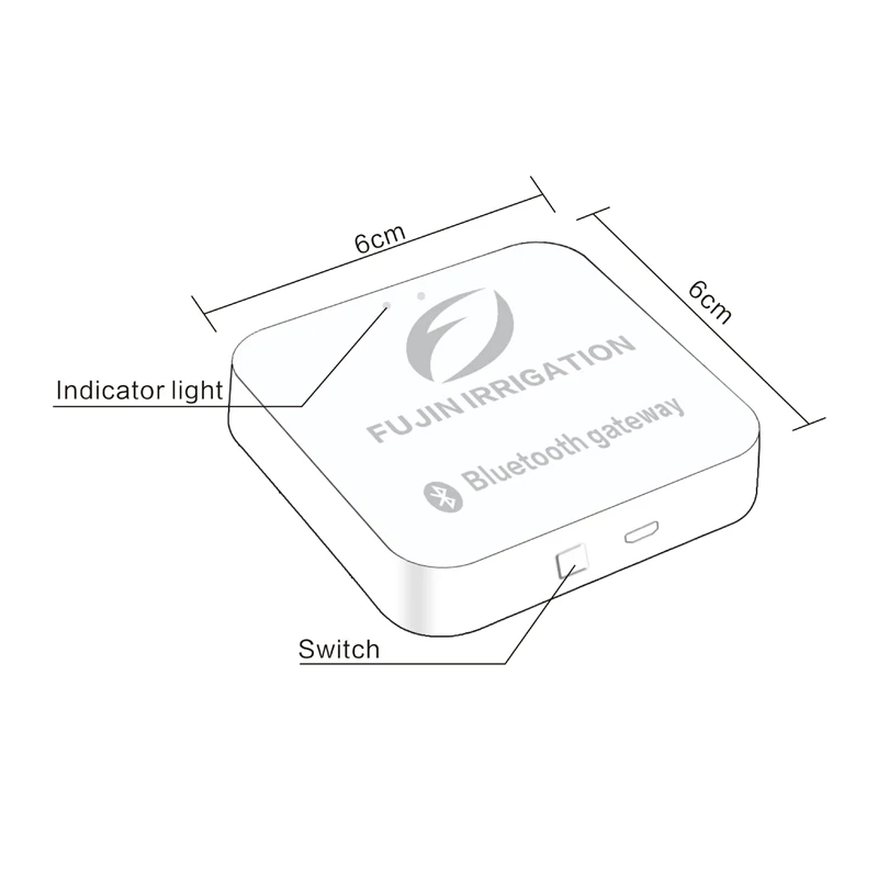 Soil temperature and humidity controller Smart Irrigation Water Timer Rain Sensor Gateway Connectors